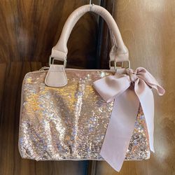 Xhilaration Pink Sequin Handbag