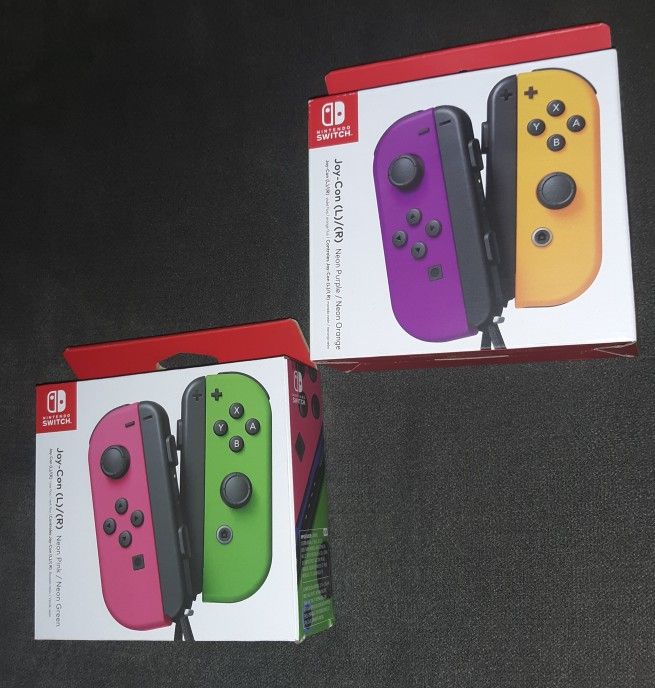 Nintendo Switch Joy Cons Factory Sealed 69 Per Box for Sale in