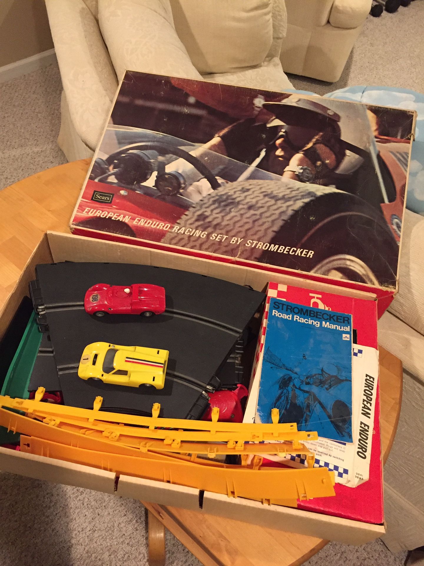 1/32 Sears Strombecker Slot Car set