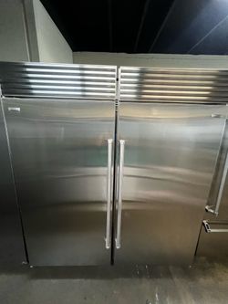 SUB ZERO 72”WIDE BUILT IN REFRIGERATOR /FREEZER