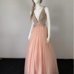 Pink Ball Gown (Terani Couture)  