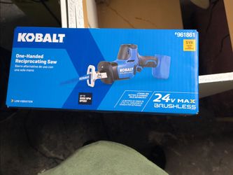 Kobalt 24 volt One-Handed Reciprocating Saw