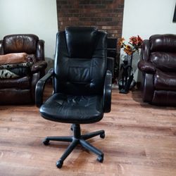 Leather Desk Chair