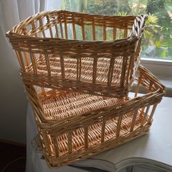 Two Nesting Baskets 
