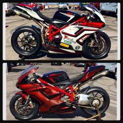 Ducati 848, 1098, 1198 Race Fairings 