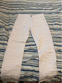 Stacked jeans