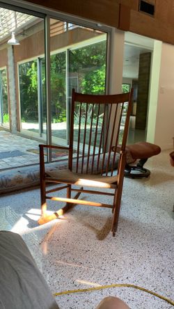 MCM  Wegner rocking chair