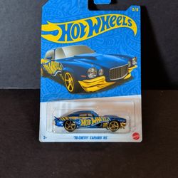 Hot Wheels 58 Th Anniversary '70 Chevy Camaro RS 