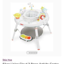 Skip Hop Activity Center-bouncer And Table