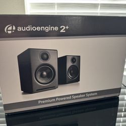 AudioEngine A2+ 2-Way Computer Speakers - Black (Excellent Condition)