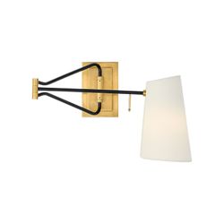 DESIGNER AERIN Keil Swing Arm Wall Light SIGNATURE COLLECTION Retails for $699.00
