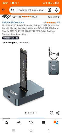 SSD Reader External,