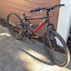 Bike For Sale Hyper red black