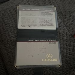Lexus Es330 Owners Manual + Supplement