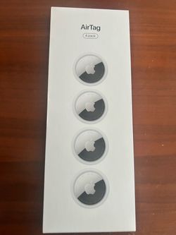 Brand New Sealed Apple AirTag 4-Pack – Unopened