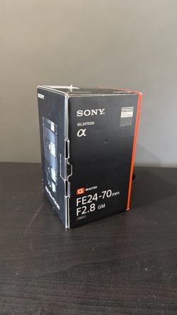 Sony G Master FE 24-70mm 2.8 GM lens