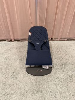 Baby Bjorn Bouncer Pottery Barn Denim Blue