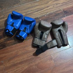 2 Pair Of Boxing Gloves