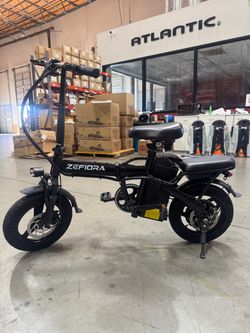 Folding electric bicycle