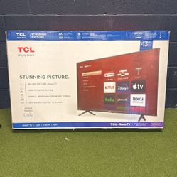 43” LED Smart TV 