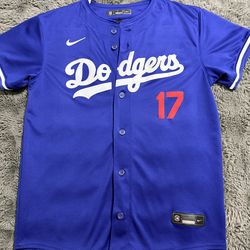 Dodgers Ohtani Jersey Youth Large