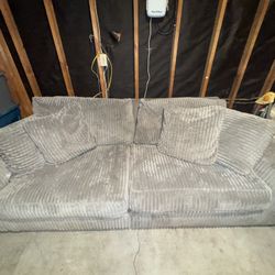 Lindyn - Fog - Sectional Sofa 2 Pc