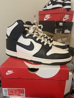 Dunk High Panda Custom Aged Worn Size 12