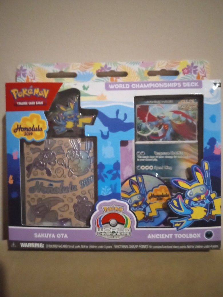 Pokémon World Championships Deck - Sakuya Ota - Ancient Toolbox