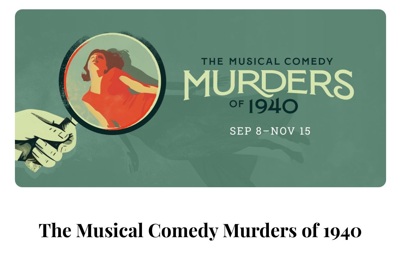 Hale Theater - The Musical Comedy Murders Fri 9/26 7:30pm