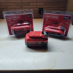 TODAY ONLY(CRAFTSMAN BATTERIES)