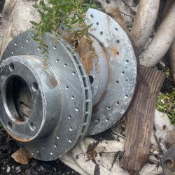 Long Tube Headers Rotors 351 4x4 Engine 8 Ft Bed 