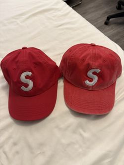 Supreme S Logo Caps Hats