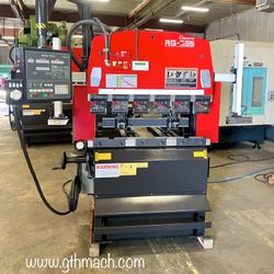 Amada RG-35S CNC Press Brake with NC9-EXII Control and Lazersafe Light Curtains