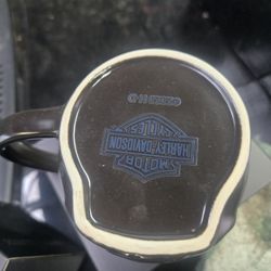 Harley Davidson Sculpted Skull Mug New