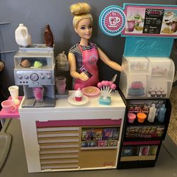 Barbie Coffee Shop 
