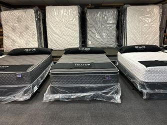🚚 Tax Season Sale - NEW Mattresses! California King, King, Queen, Full, Twin XL 🌟 All Sizes Must Go – Take Home Today for Just $10 Down! 💥 Warranty