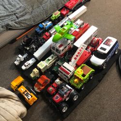 27 Children Toy Trucks