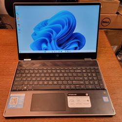 Fixed Price: HP Notebook Laptop  x360 Touch 15.6" Core i5/ 8gb RAM/ 256GB SSD #9049