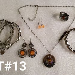 Pretty jewelery Sets..  See Description ,click Pics Twice To See SET# REDUCED REDUCED 