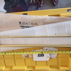 Gold Double Towel Rod