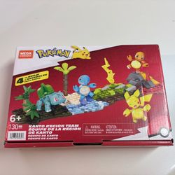 Pokémon Mega Construx Kanto Region Team