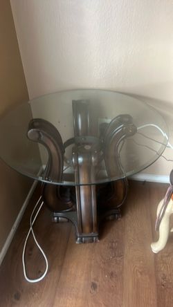 Glass table