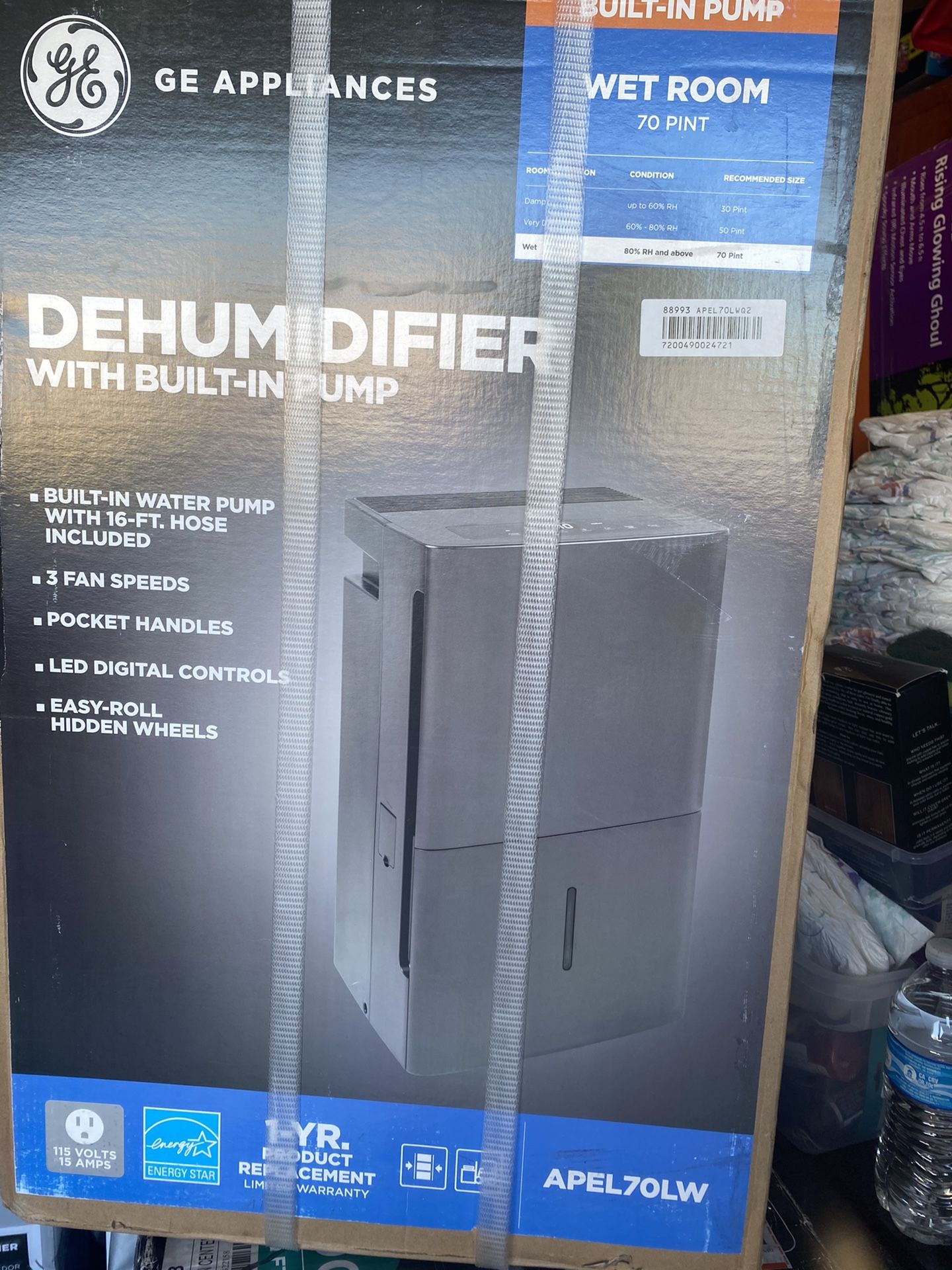 New ge dehumidifier