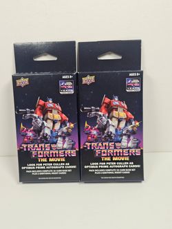 2026 Upper Deck Transformers The Movie 40th Trading Card