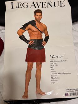 Men's Warrior Costume M/L