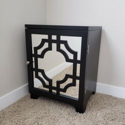 Modern Contemporary Mirrored Accent Table