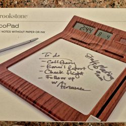 Brookstone Ecopad (Take Notes Without Paper)