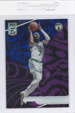 2023-24 Elite #161 Jaylen Brown Mixorama Case Hit SSP Celtics