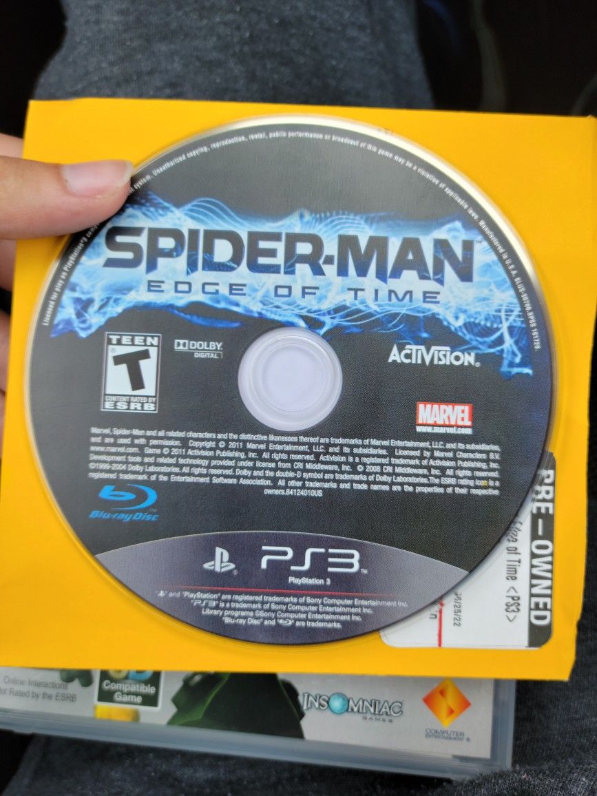 Buy Spider-Man: Edge of Time PS3 CD! Cheap game price