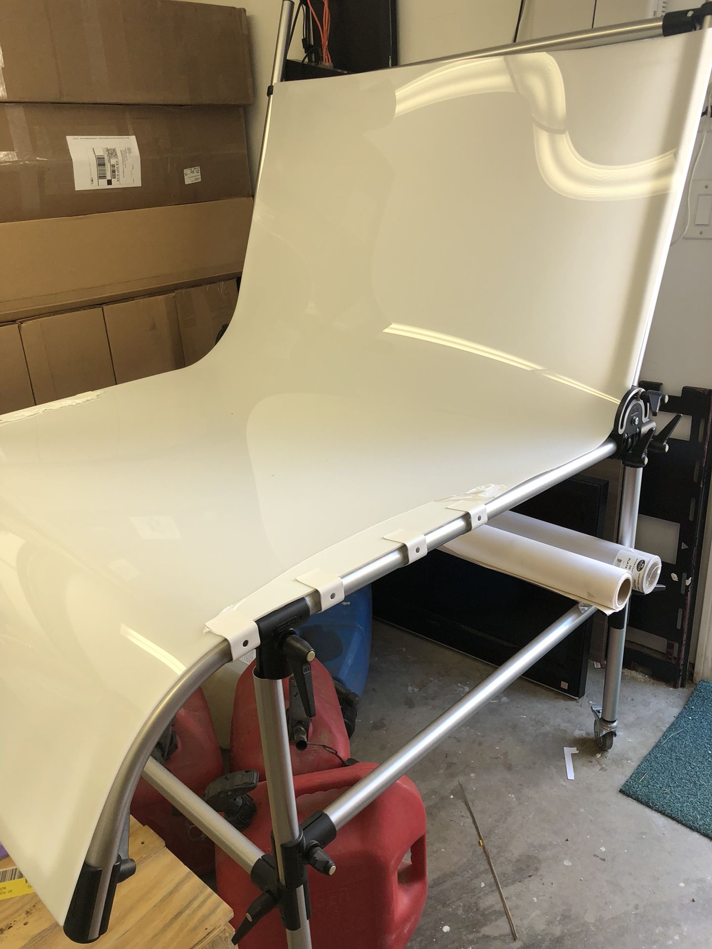 Light table Manfrotto Large Still Life Shooting Table with 79 x 49" Plexiglass Panel